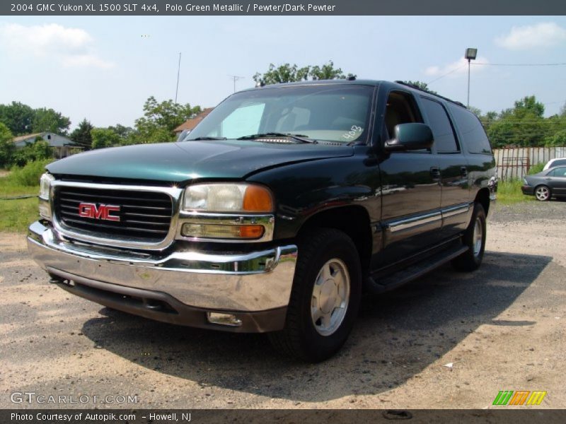 Polo Green Metallic / Pewter/Dark Pewter 2004 GMC Yukon XL 1500 SLT 4x4
