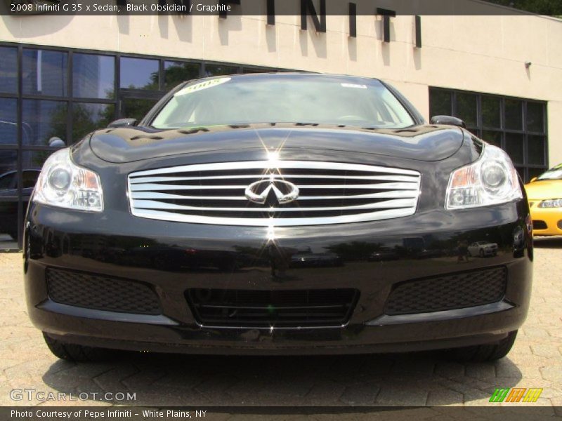 Black Obsidian / Graphite 2008 Infiniti G 35 x Sedan