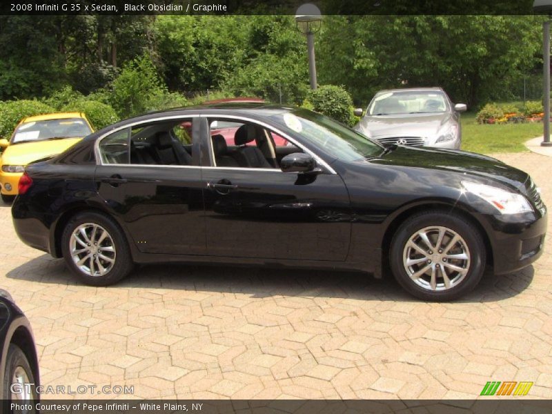 Black Obsidian / Graphite 2008 Infiniti G 35 x Sedan