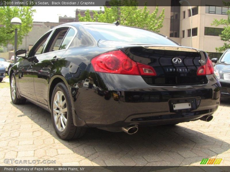 Black Obsidian / Graphite 2008 Infiniti G 35 x Sedan