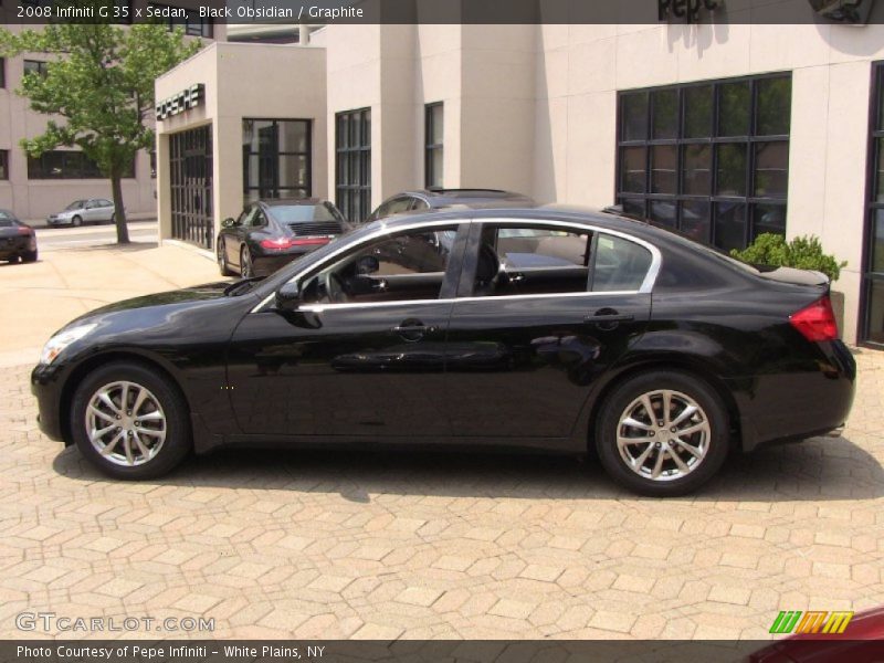 Black Obsidian / Graphite 2008 Infiniti G 35 x Sedan