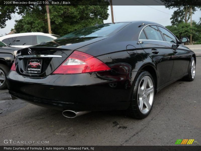 Black / Black 2006 Mercedes-Benz CLS 500