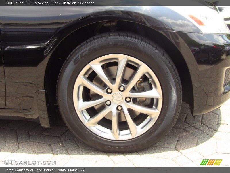 Black Obsidian / Graphite 2008 Infiniti G 35 x Sedan