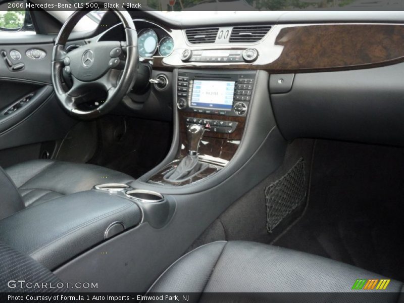 Black / Black 2006 Mercedes-Benz CLS 500