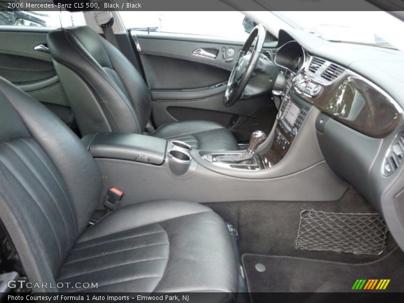 Black / Black 2006 Mercedes-Benz CLS 500