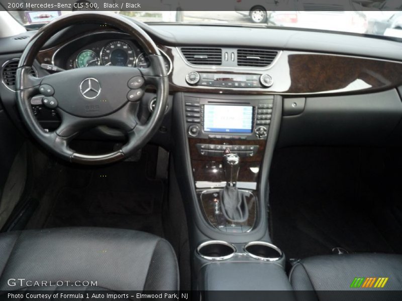 Black / Black 2006 Mercedes-Benz CLS 500
