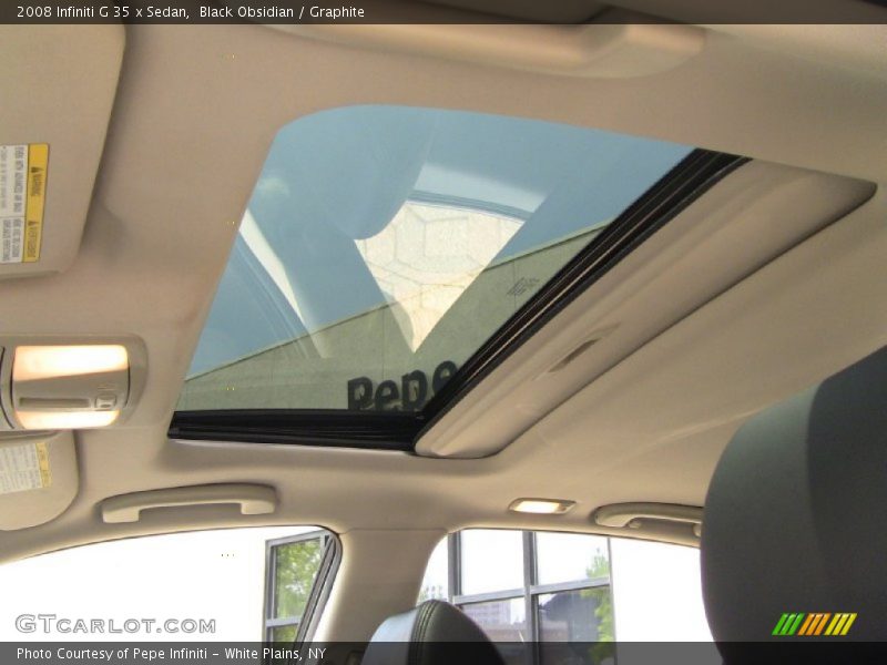 Black Obsidian / Graphite 2008 Infiniti G 35 x Sedan