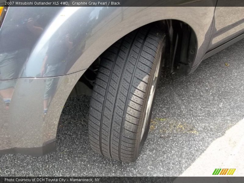 Graphite Gray Pearl / Black 2007 Mitsubishi Outlander XLS 4WD