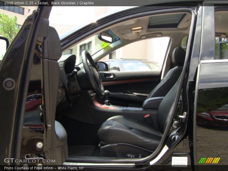 Black Obsidian / Graphite 2008 Infiniti G 35 x Sedan
