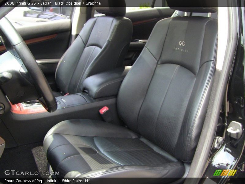 Black Obsidian / Graphite 2008 Infiniti G 35 x Sedan