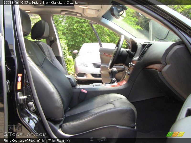 Black Obsidian / Graphite 2008 Infiniti G 35 x Sedan