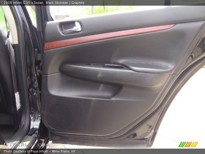 Black Obsidian / Graphite 2008 Infiniti G 35 x Sedan
