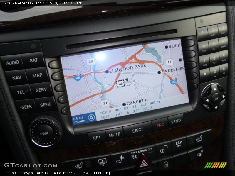 Black / Black 2006 Mercedes-Benz CLS 500