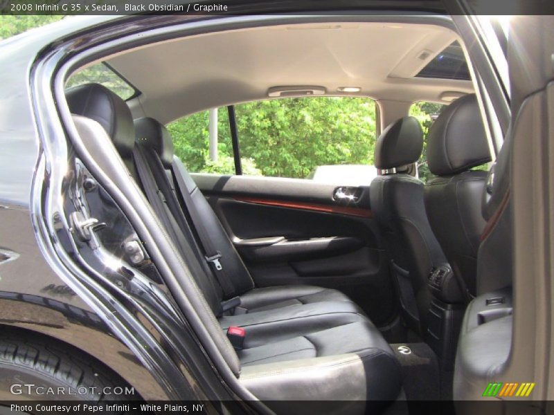 Black Obsidian / Graphite 2008 Infiniti G 35 x Sedan