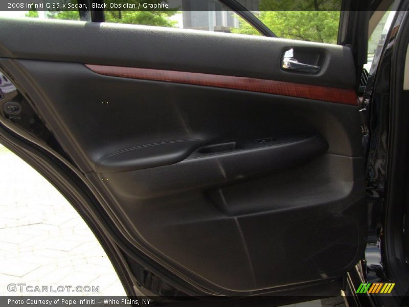 Black Obsidian / Graphite 2008 Infiniti G 35 x Sedan
