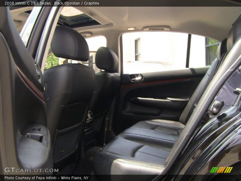 Black Obsidian / Graphite 2008 Infiniti G 35 x Sedan