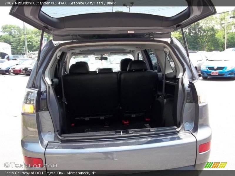 Graphite Gray Pearl / Black 2007 Mitsubishi Outlander XLS 4WD