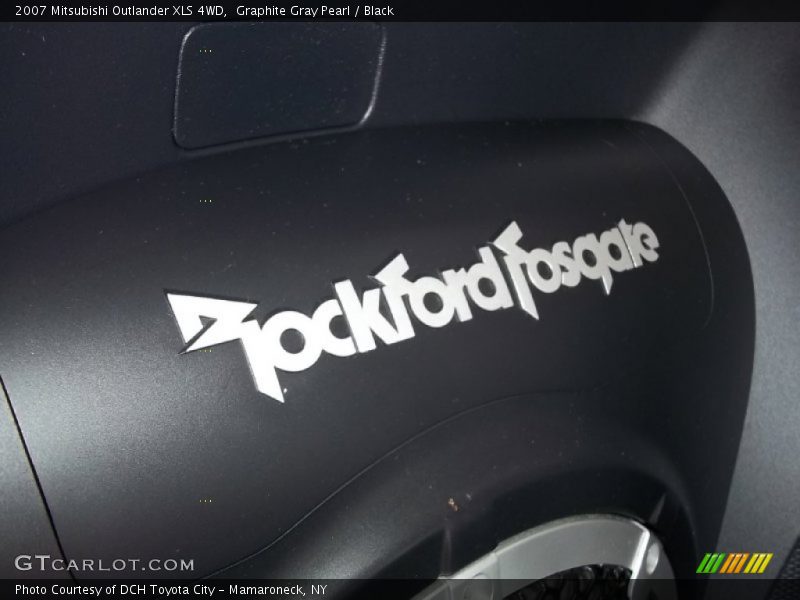 Graphite Gray Pearl / Black 2007 Mitsubishi Outlander XLS 4WD