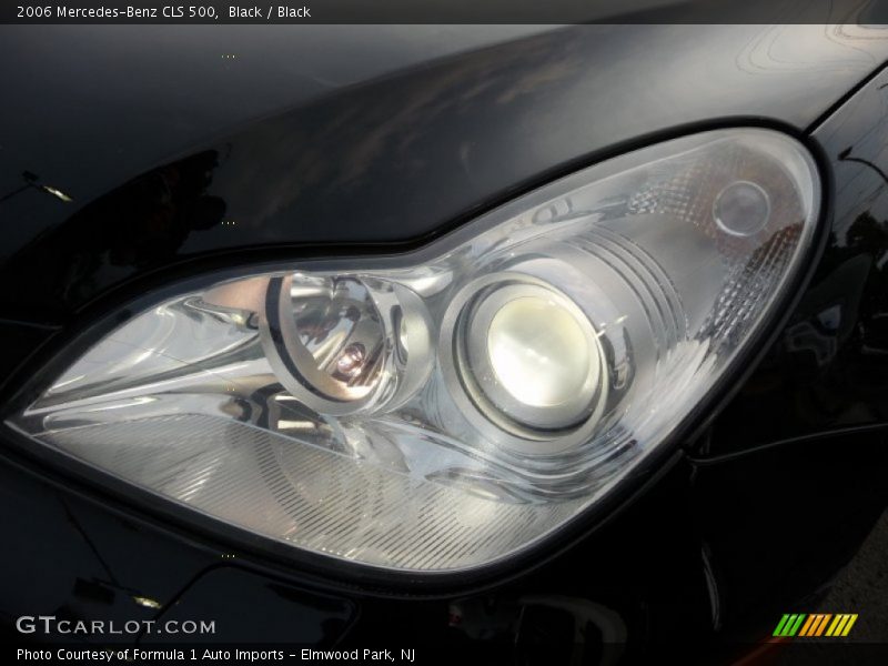 Black / Black 2006 Mercedes-Benz CLS 500