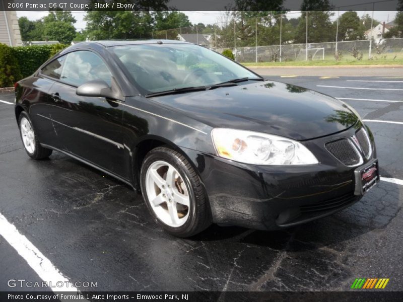 Black / Ebony 2006 Pontiac G6 GT Coupe