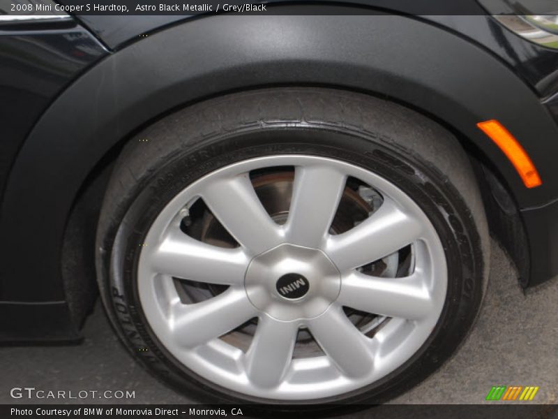 Astro Black Metallic / Grey/Black 2008 Mini Cooper S Hardtop