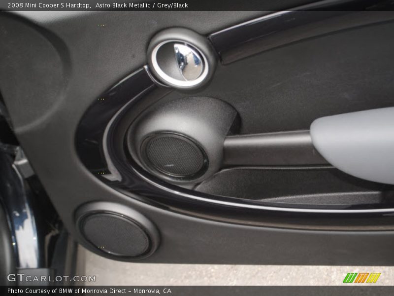 Astro Black Metallic / Grey/Black 2008 Mini Cooper S Hardtop