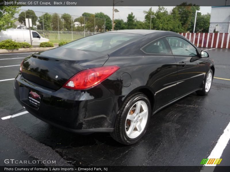 Black / Ebony 2006 Pontiac G6 GT Coupe