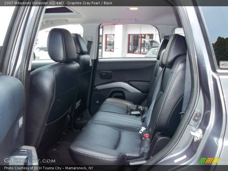 Graphite Gray Pearl / Black 2007 Mitsubishi Outlander XLS 4WD