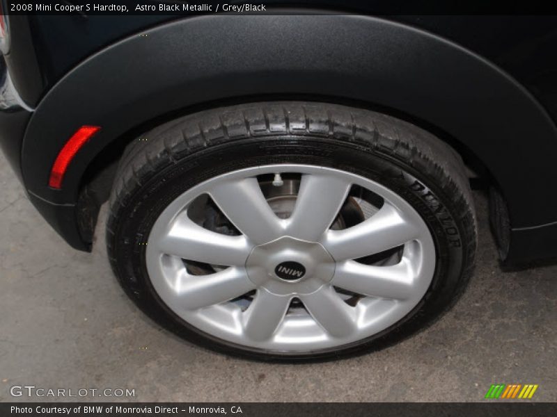 Astro Black Metallic / Grey/Black 2008 Mini Cooper S Hardtop