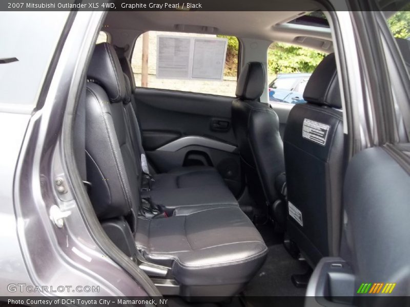 Graphite Gray Pearl / Black 2007 Mitsubishi Outlander XLS 4WD