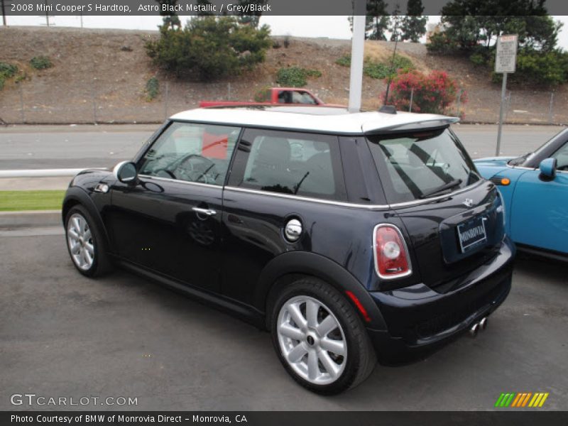 Astro Black Metallic / Grey/Black 2008 Mini Cooper S Hardtop