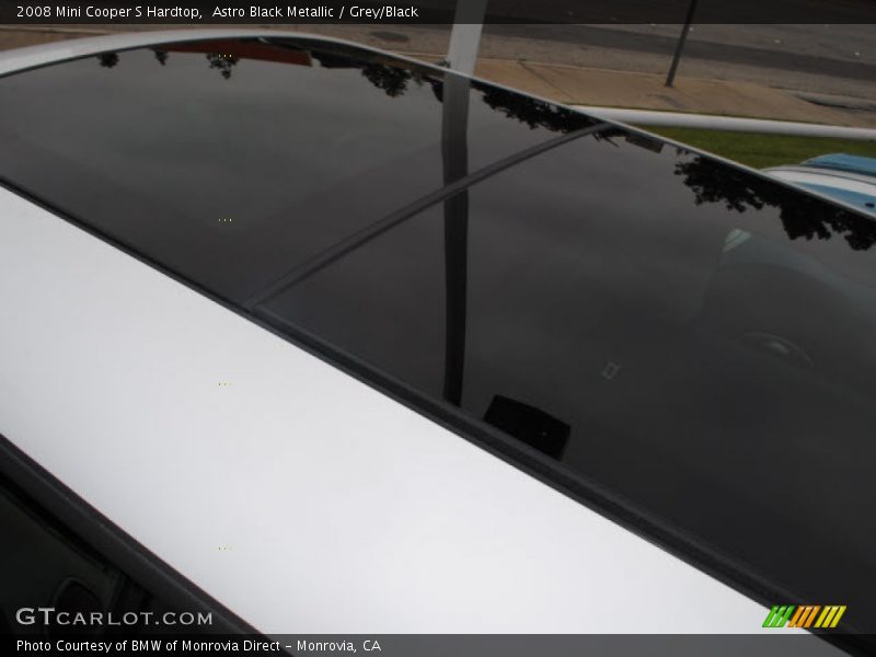 Astro Black Metallic / Grey/Black 2008 Mini Cooper S Hardtop