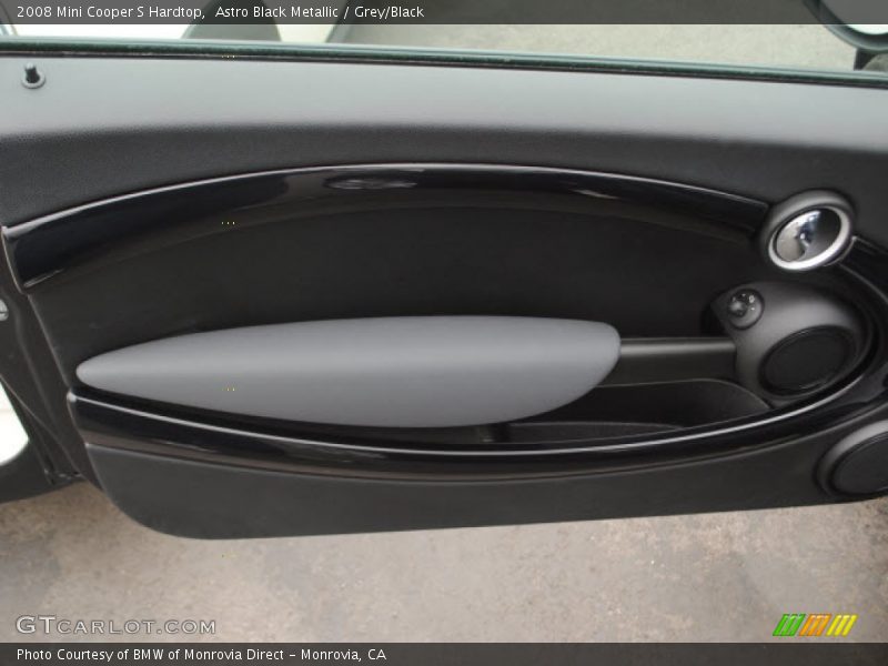Astro Black Metallic / Grey/Black 2008 Mini Cooper S Hardtop