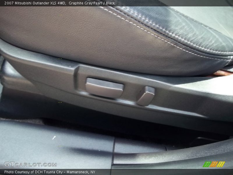 Graphite Gray Pearl / Black 2007 Mitsubishi Outlander XLS 4WD