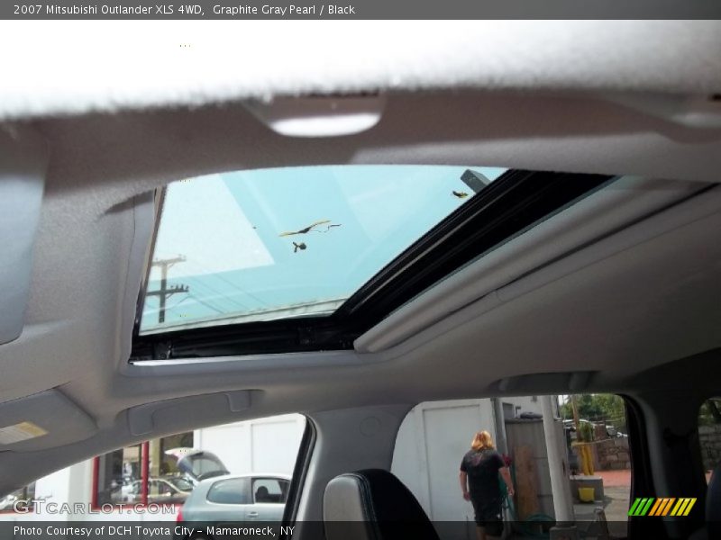 Graphite Gray Pearl / Black 2007 Mitsubishi Outlander XLS 4WD
