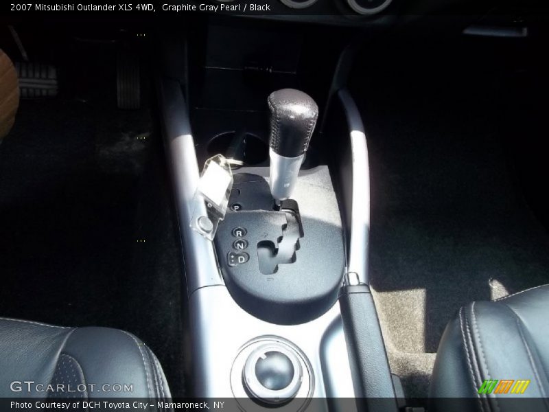 Graphite Gray Pearl / Black 2007 Mitsubishi Outlander XLS 4WD