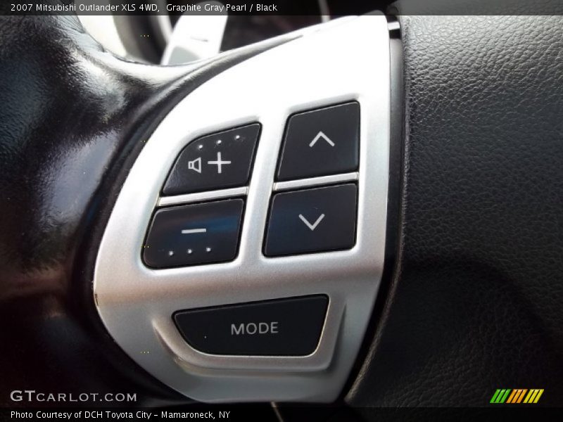 Graphite Gray Pearl / Black 2007 Mitsubishi Outlander XLS 4WD