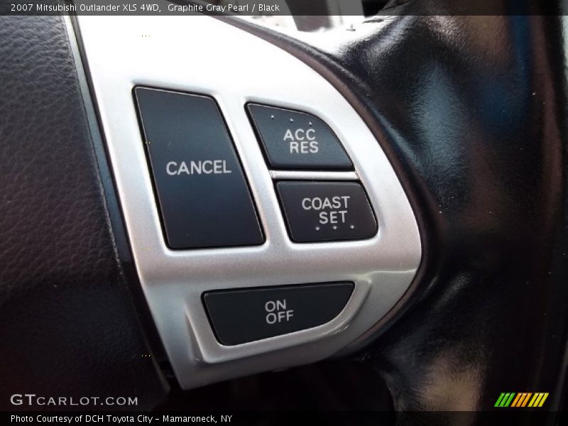 Graphite Gray Pearl / Black 2007 Mitsubishi Outlander XLS 4WD