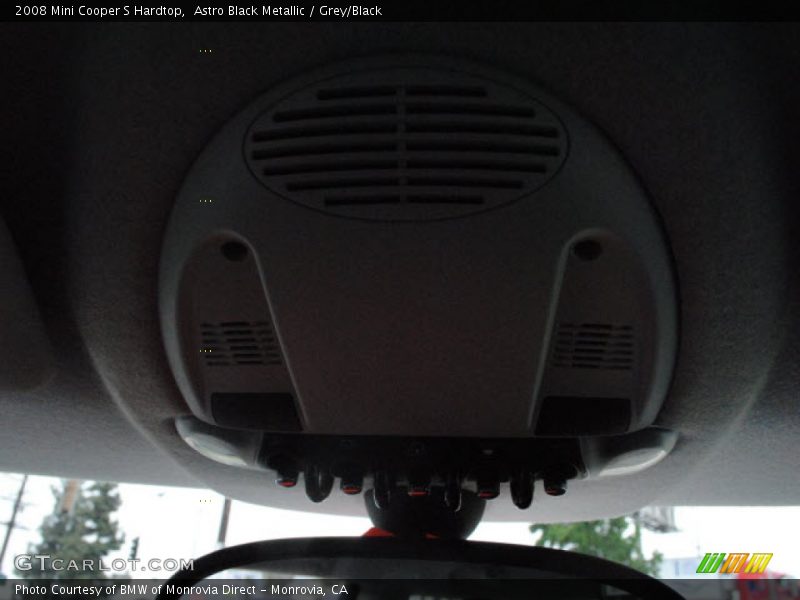 Astro Black Metallic / Grey/Black 2008 Mini Cooper S Hardtop