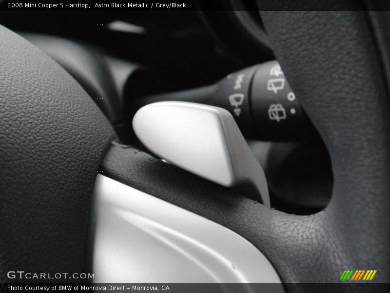 Astro Black Metallic / Grey/Black 2008 Mini Cooper S Hardtop