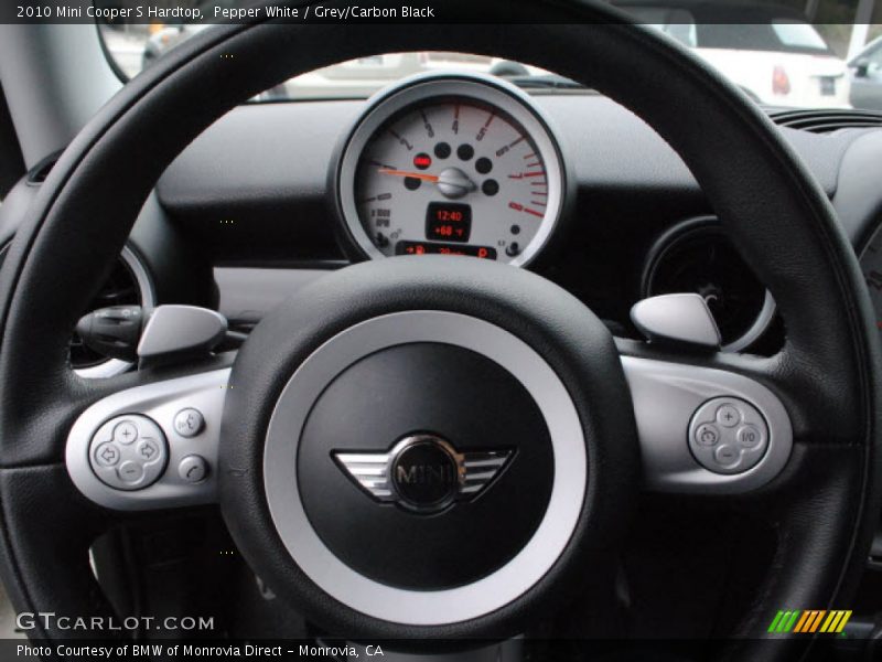 2010 Cooper S Hardtop Steering Wheel
