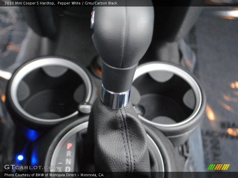 Pepper White / Grey/Carbon Black 2010 Mini Cooper S Hardtop