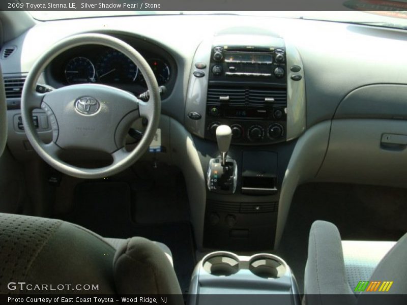 Silver Shadow Pearl / Stone 2009 Toyota Sienna LE