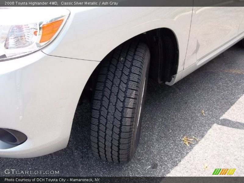 Classic Silver Metallic / Ash Gray 2008 Toyota Highlander 4WD