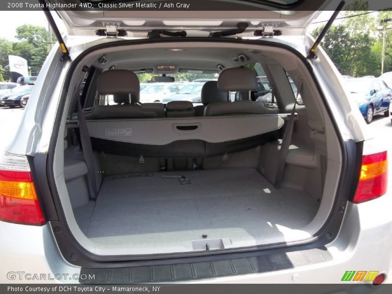 Classic Silver Metallic / Ash Gray 2008 Toyota Highlander 4WD