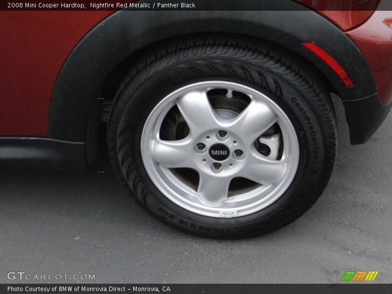 Nightfire Red Metallic / Panther Black 2008 Mini Cooper Hardtop