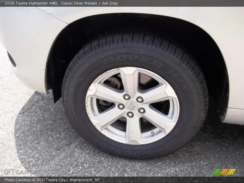 Classic Silver Metallic / Ash Gray 2008 Toyota Highlander 4WD