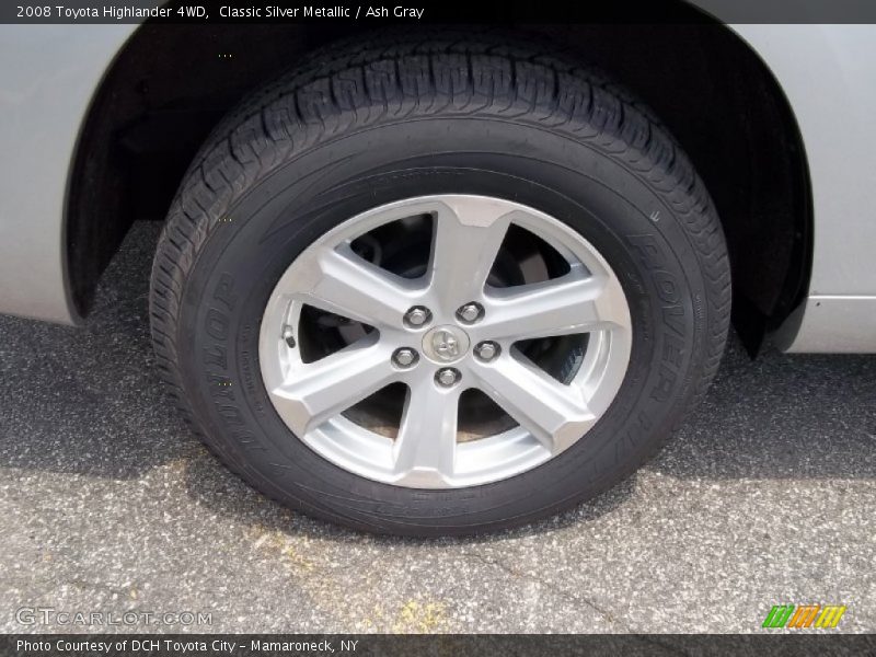 Classic Silver Metallic / Ash Gray 2008 Toyota Highlander 4WD