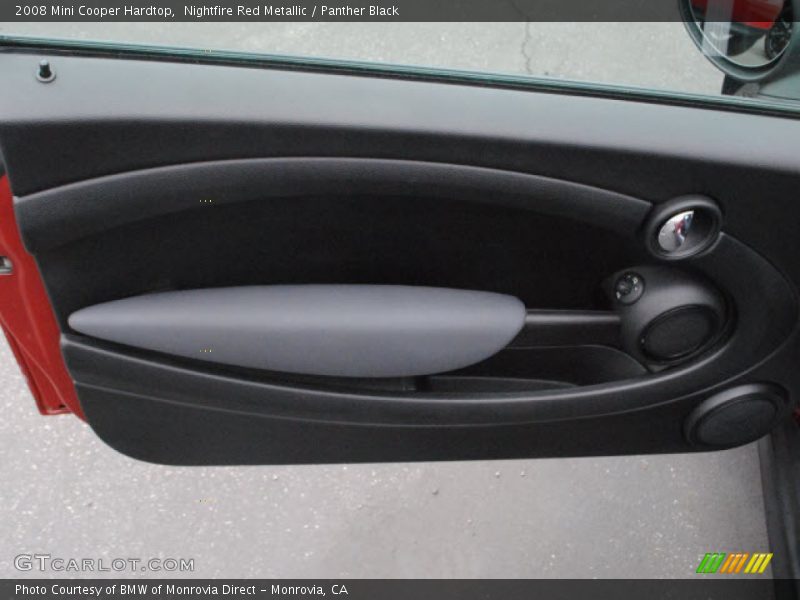 Nightfire Red Metallic / Panther Black 2008 Mini Cooper Hardtop