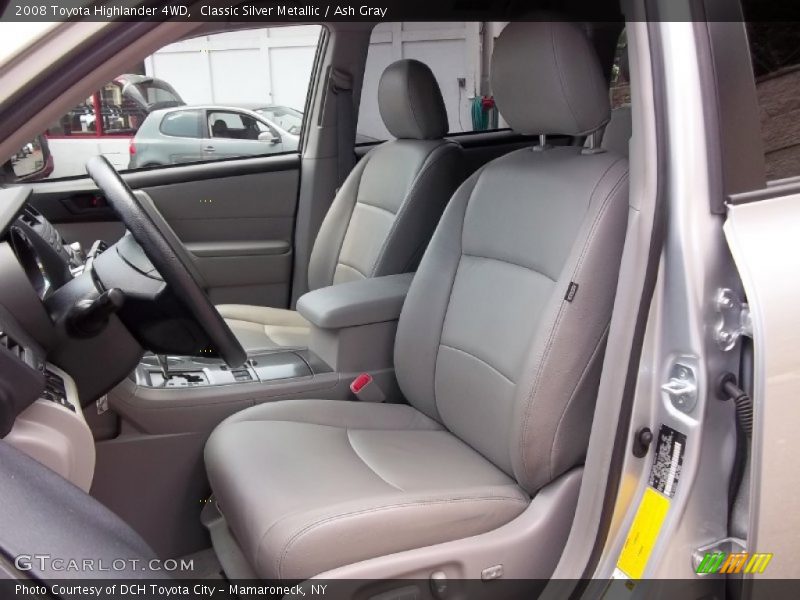 Classic Silver Metallic / Ash Gray 2008 Toyota Highlander 4WD